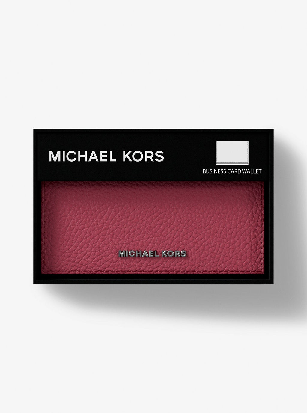Hudson Pebbled Leather Card Case