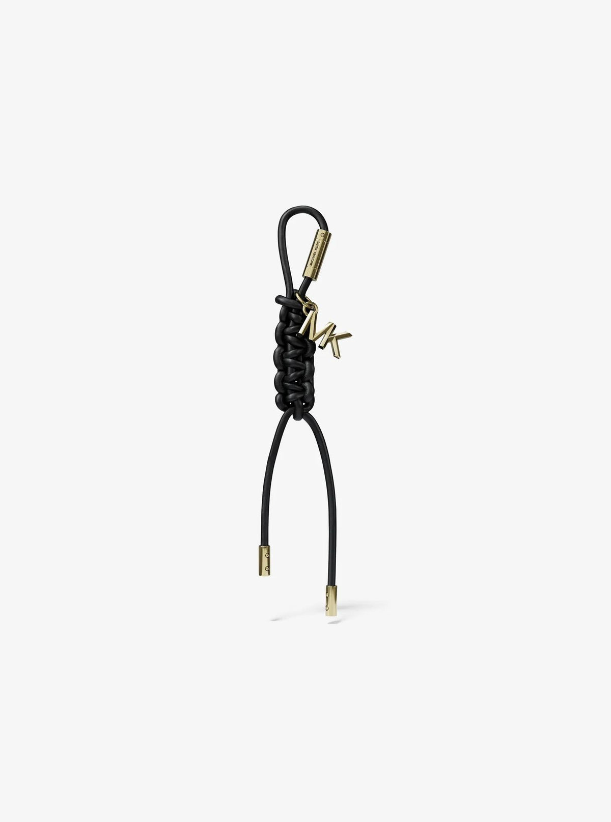 Gold-Tone and Braided Cord Bag Charm