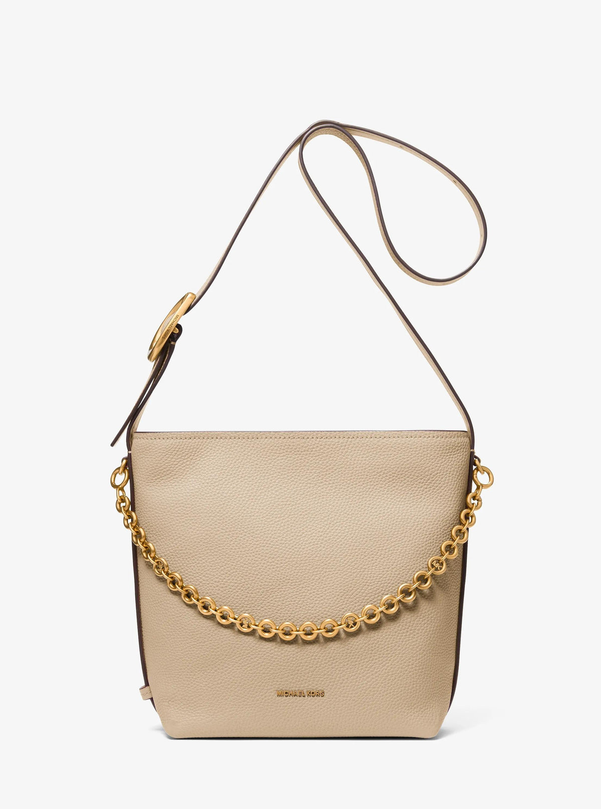 Nolita Small Pebbled Leather Bucket Tote Bag