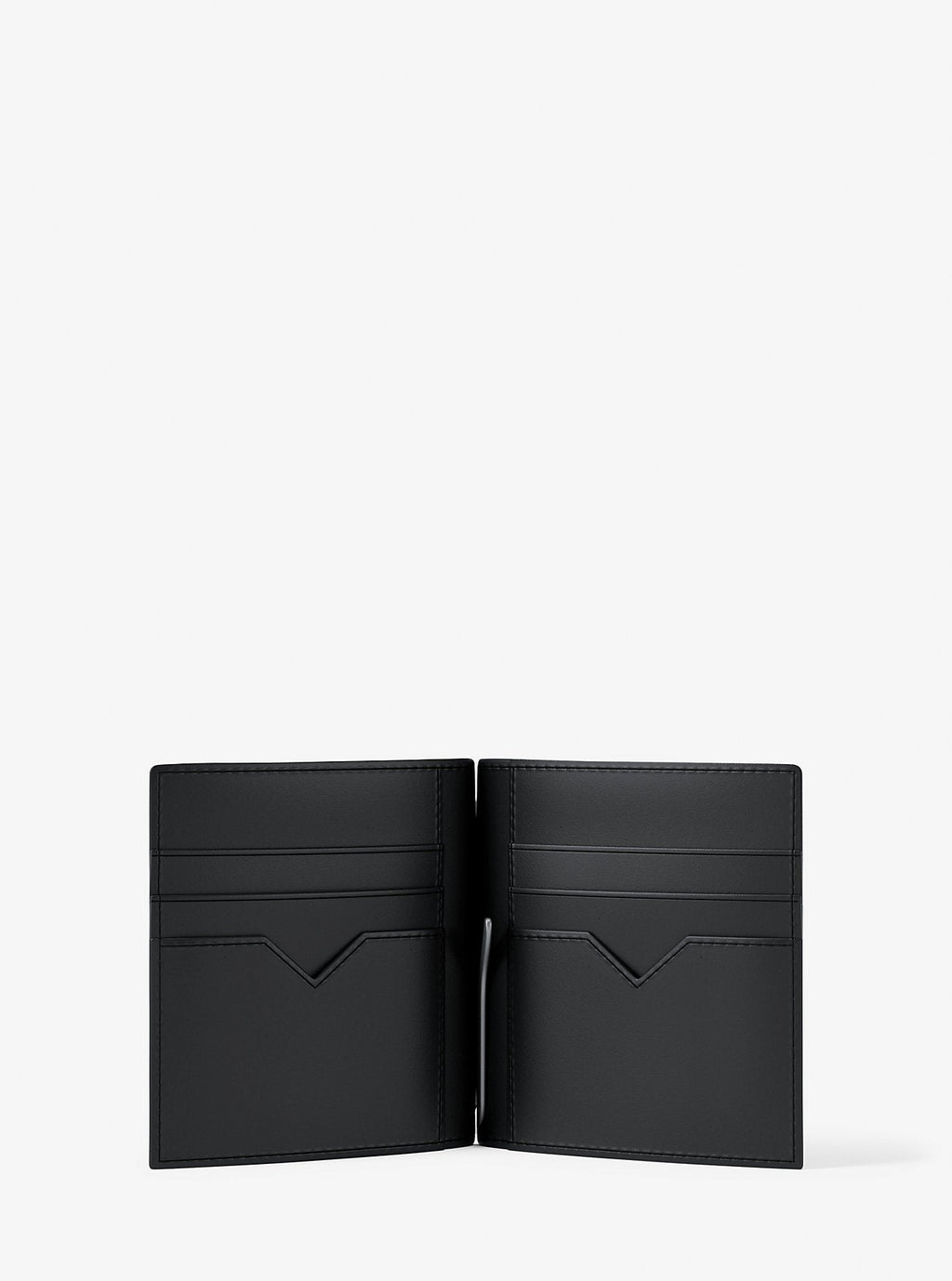 Edison Scratch-Resistant Leather Card Case with Money Clip