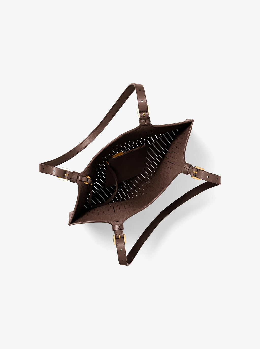Marianne Perforated Leather Market Bag