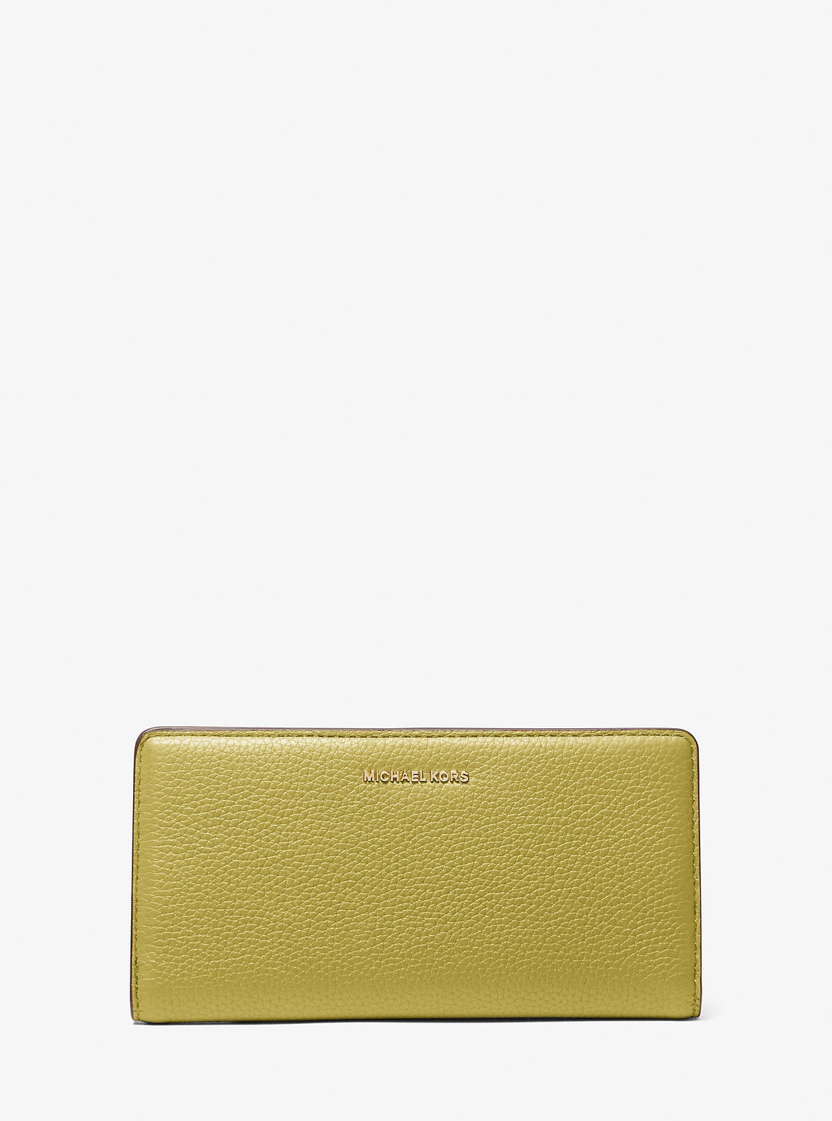 Bryant Large Pebbled Leather Snap-Front Wallet
