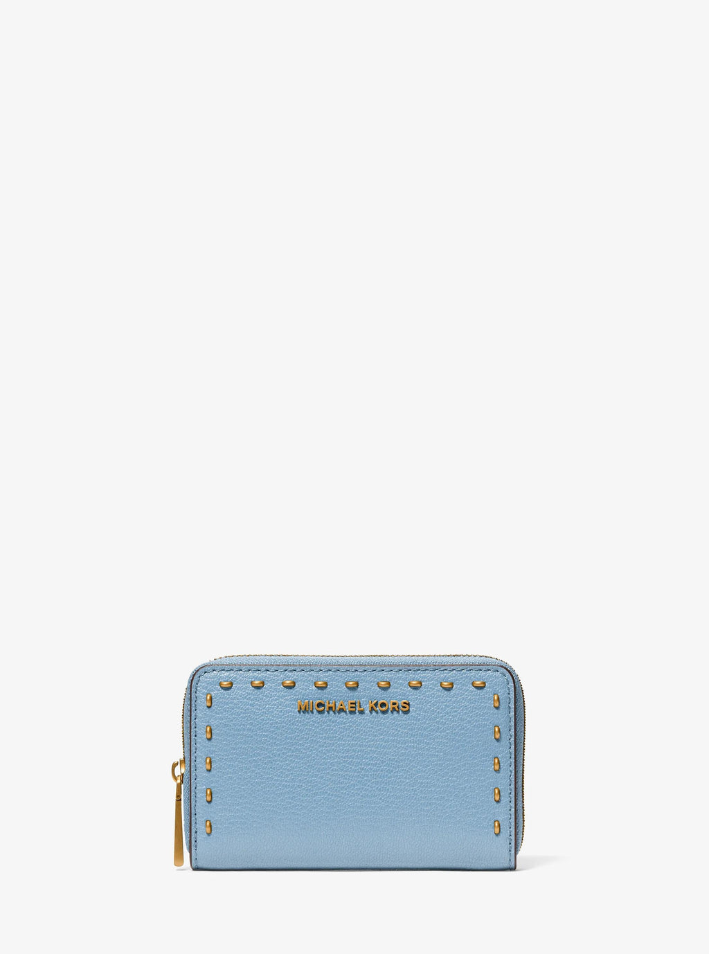 Small Studded Leather Wallet