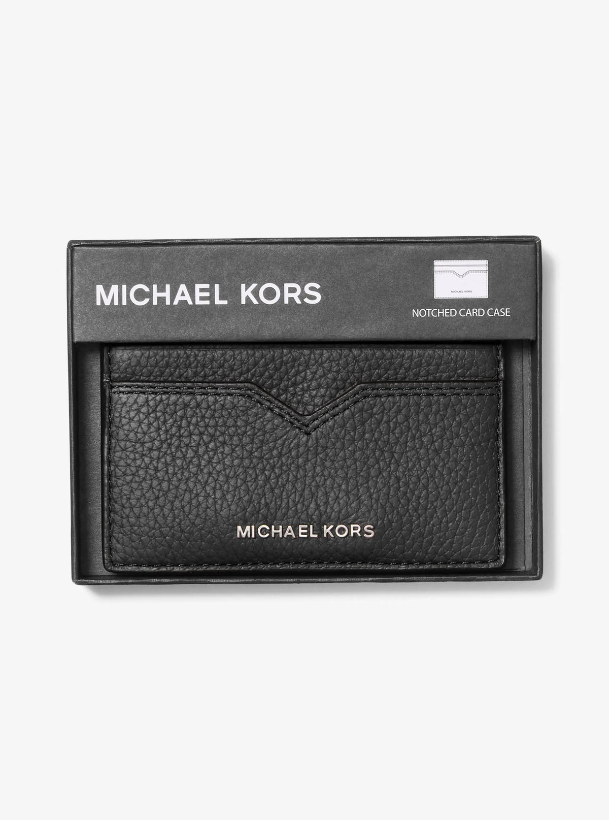 Hudson Pebbled Leather Card Case