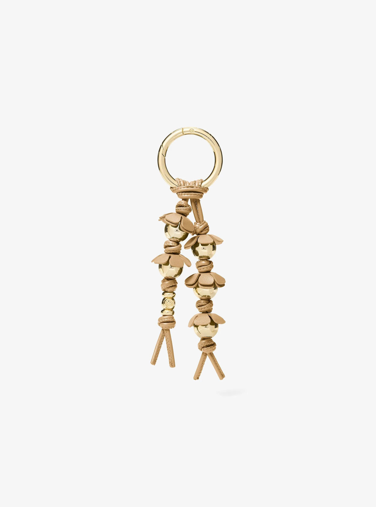 Embellished Floral Bag Charm