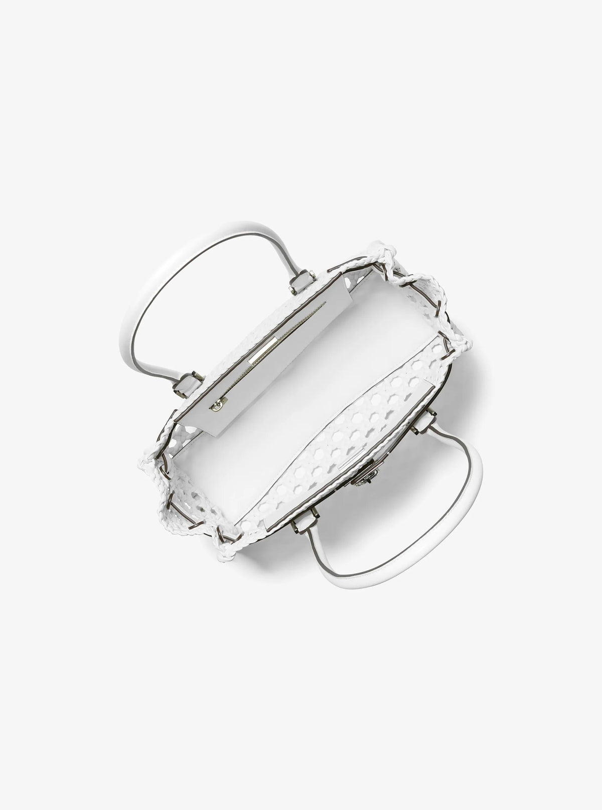 Hamilton Moderne Small Hand-Woven Satchel