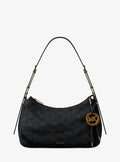 Nolita Medium Whipstitched Logo Leather Shoulder Bag