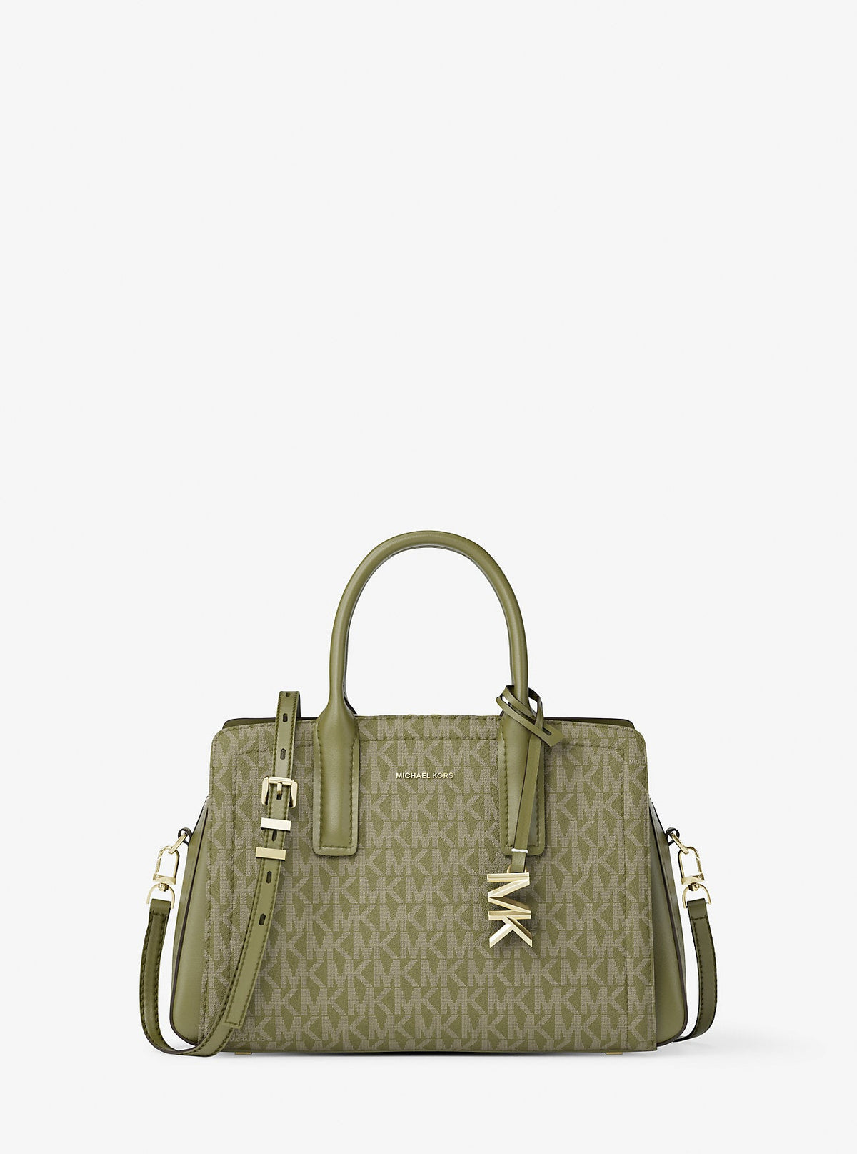 Laila Small Signature Logo Satchel
