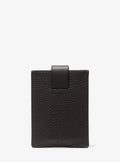 Hudson Pebbled Leather Snap Card Case