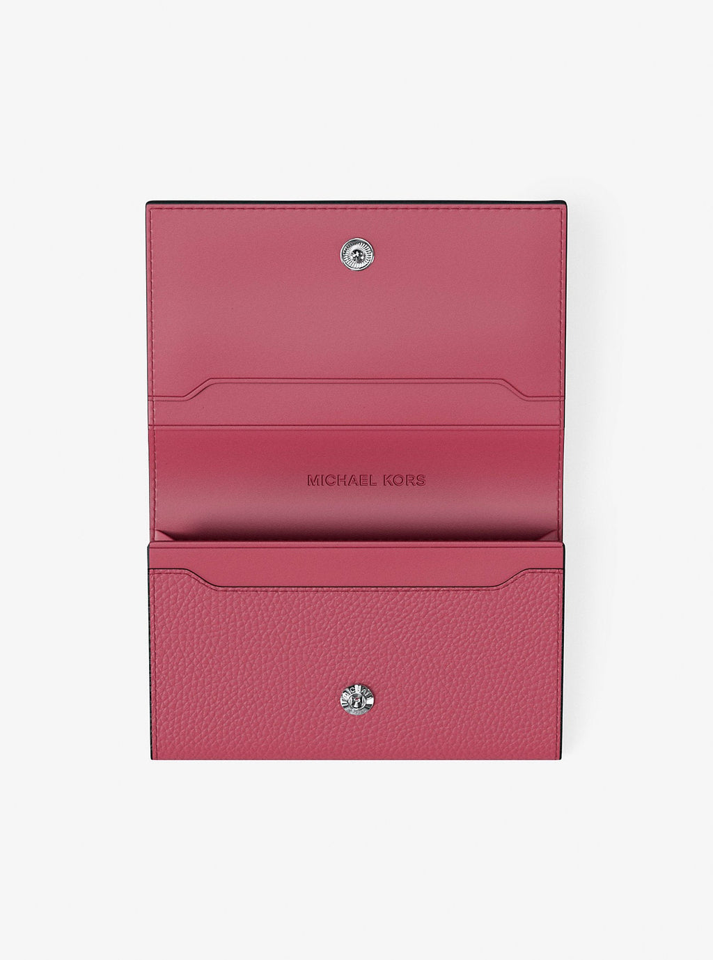 Hudson Pebbled Leather Card Case