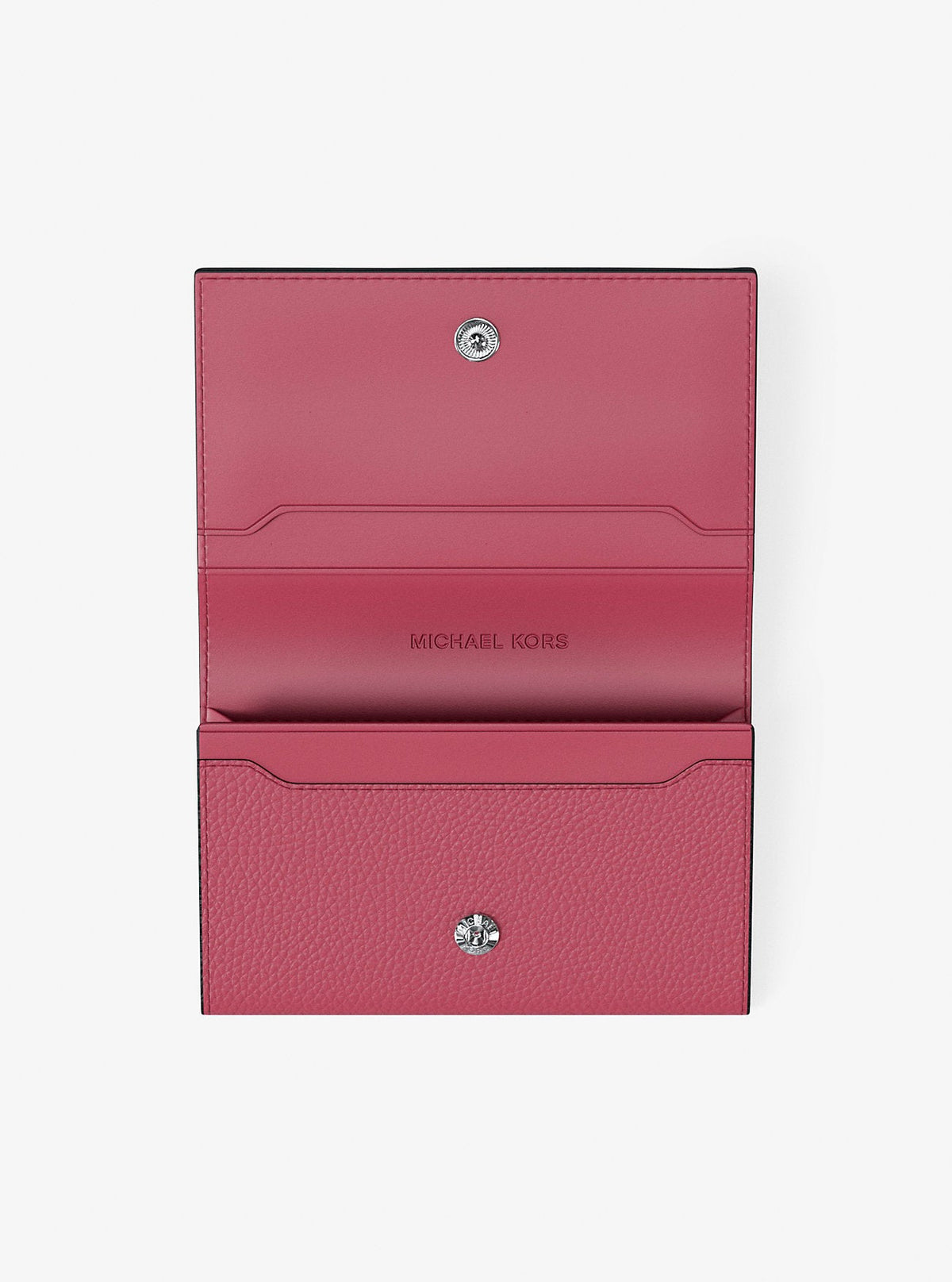 Hudson Pebbled Leather Card Case