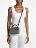 Jana Extra-Small Embellished Suede Convertible Crossbody Bag