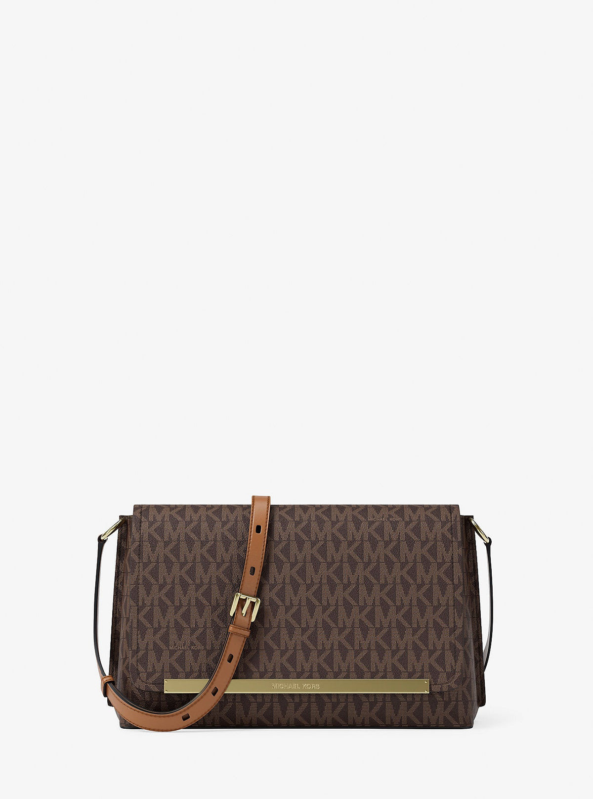 Evelyn Medium Signature Logo Crossbody Bag