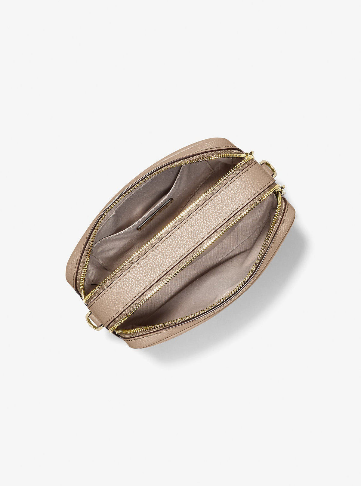 Bryant Medium Pebbled Leather Camera Crossbody Bag