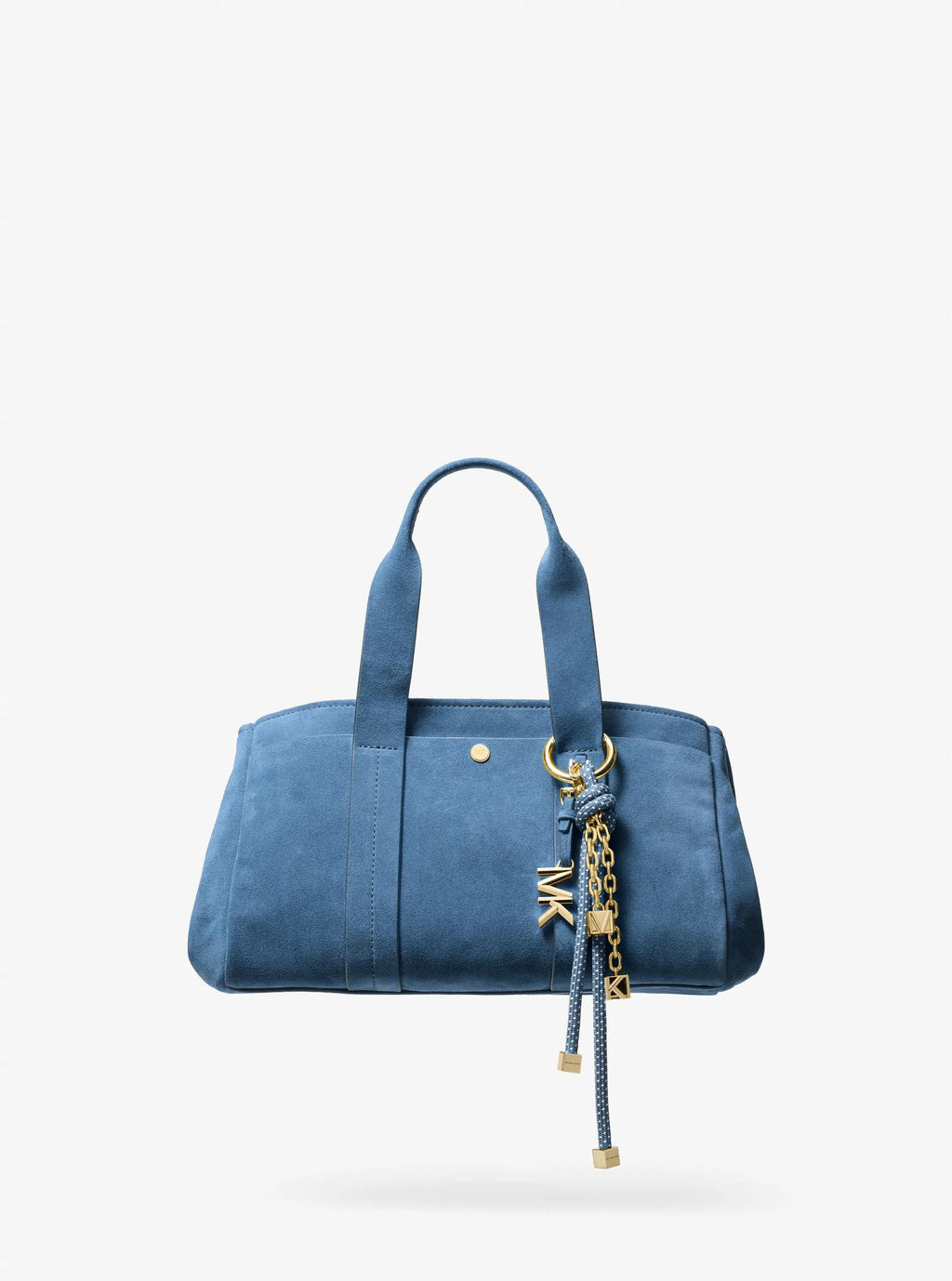 Gold-Tone and Speckled Cord Bag Charm